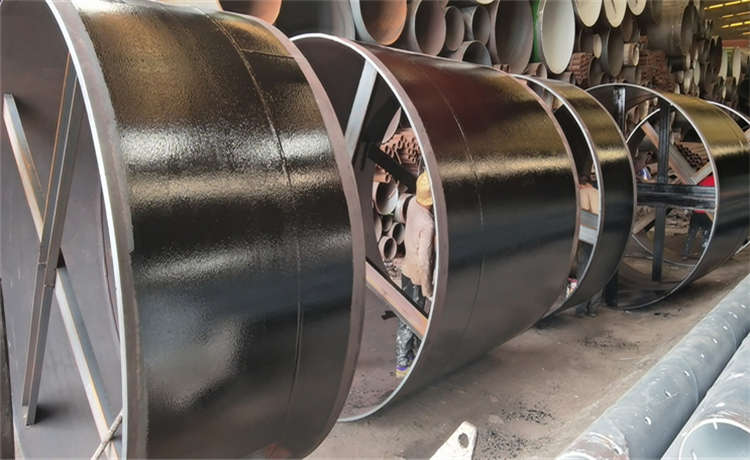鋼材場丁字焊管加工廠家，鋼材場排污鋼管廠家，D1300mm螺旋管，內(nèi)徑2000mm螺旋焊管