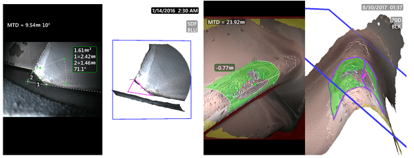 現場檢測實拍單物鏡相位掃描三維立體測量圖 現場檢測實拍單物鏡相位掃描三維立體測量圖
