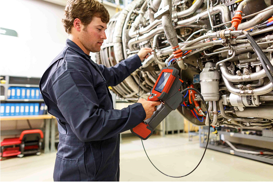航空孔探儀檢測場景圖 航空孔探儀的概念、品牌推薦及孔探儀操作要點