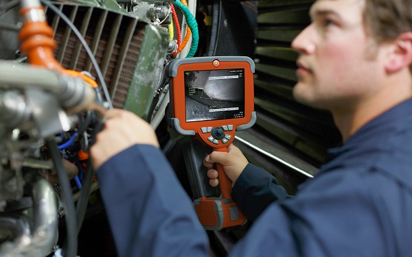 韋林三維立體測量內窺鏡 Mentor Visual iQ 檢測發動機 三維測量內窺鏡