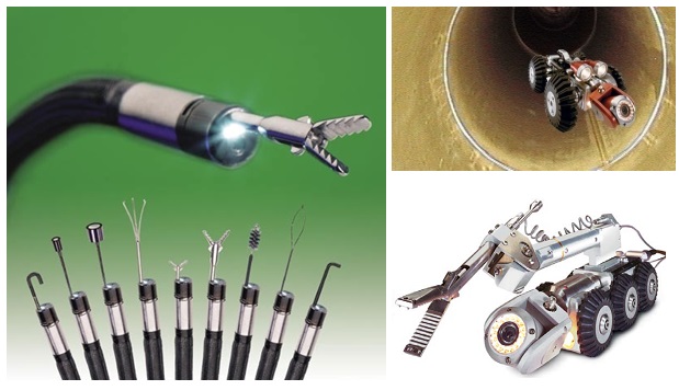 使用工業內窺鏡抓取設備或管道內部的異物 使用工業內窺鏡抓取設備或管道內部的異物