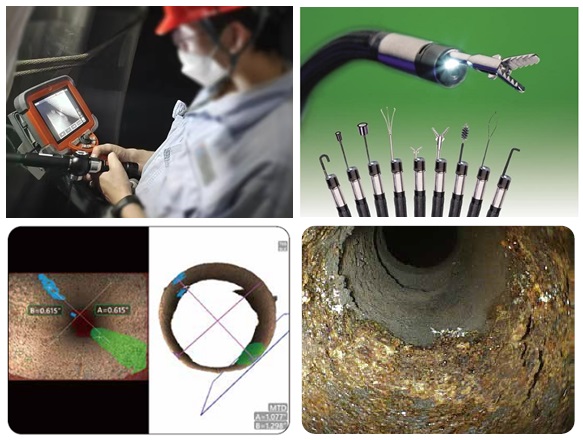 工業內窺鏡檢查熱力管道的應用 工業內窺鏡檢查熱力管道的應用